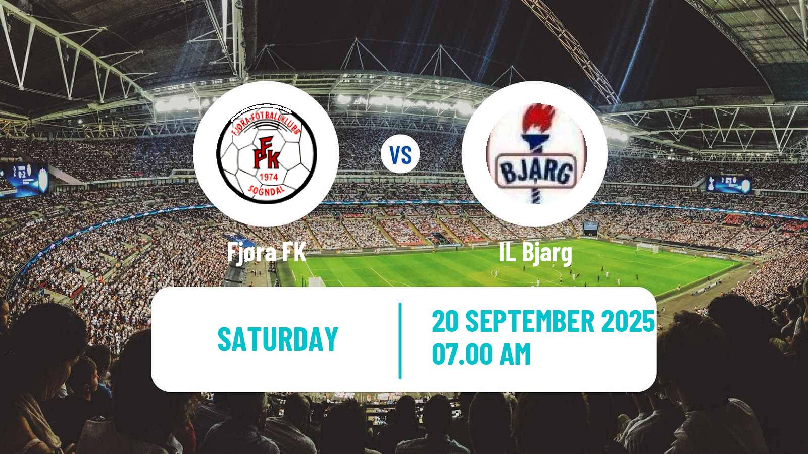 Soccer Norwegian Division 3 - Group 4 Fjøra - Bjarg