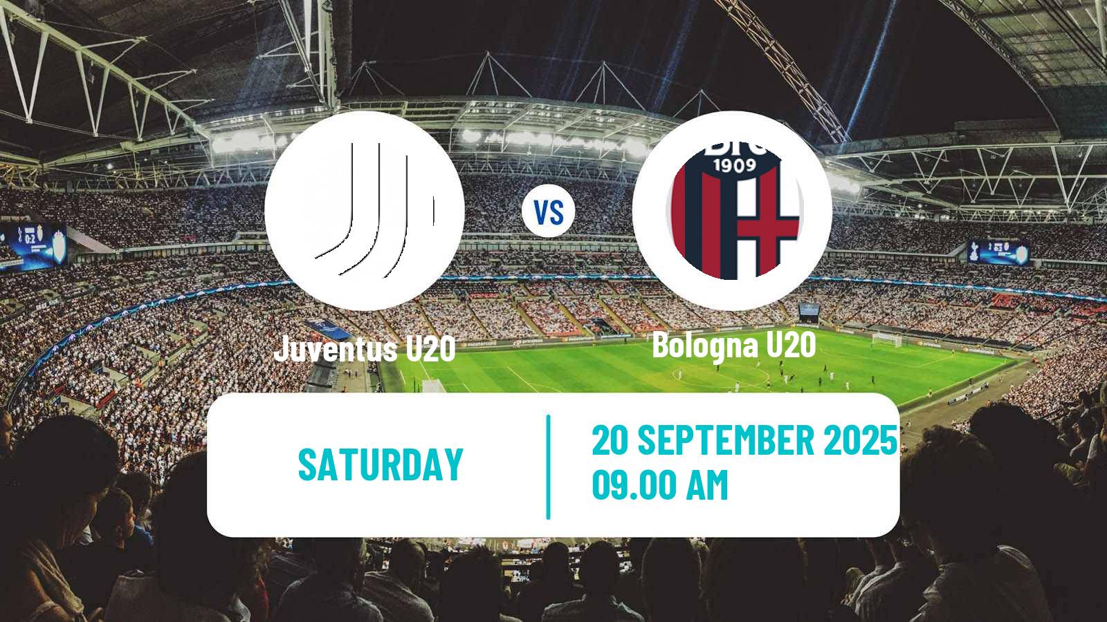 Soccer Italian Primavera 1 Juventus U20 - Bologna U20