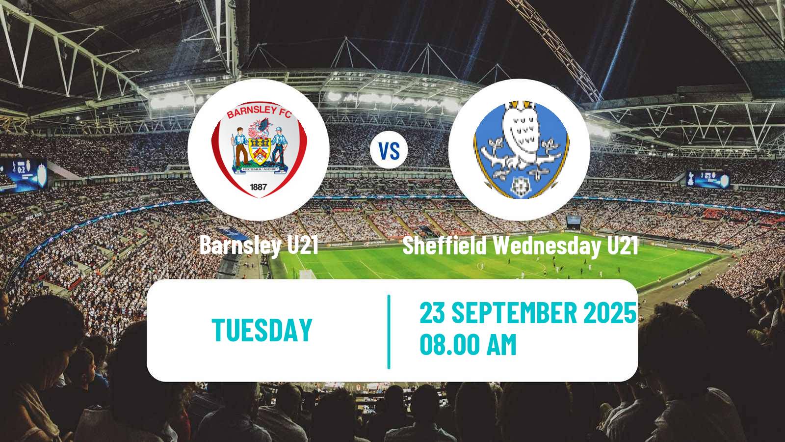 Soccer English Professional Development League Barnsley U21 - Sheffield Wednesday U21