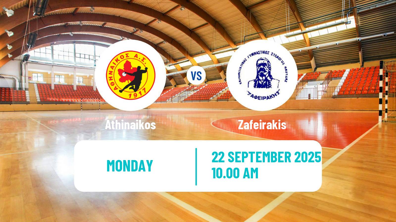 Handball Greek A1 Handball Athinaikos - Zafeirakis