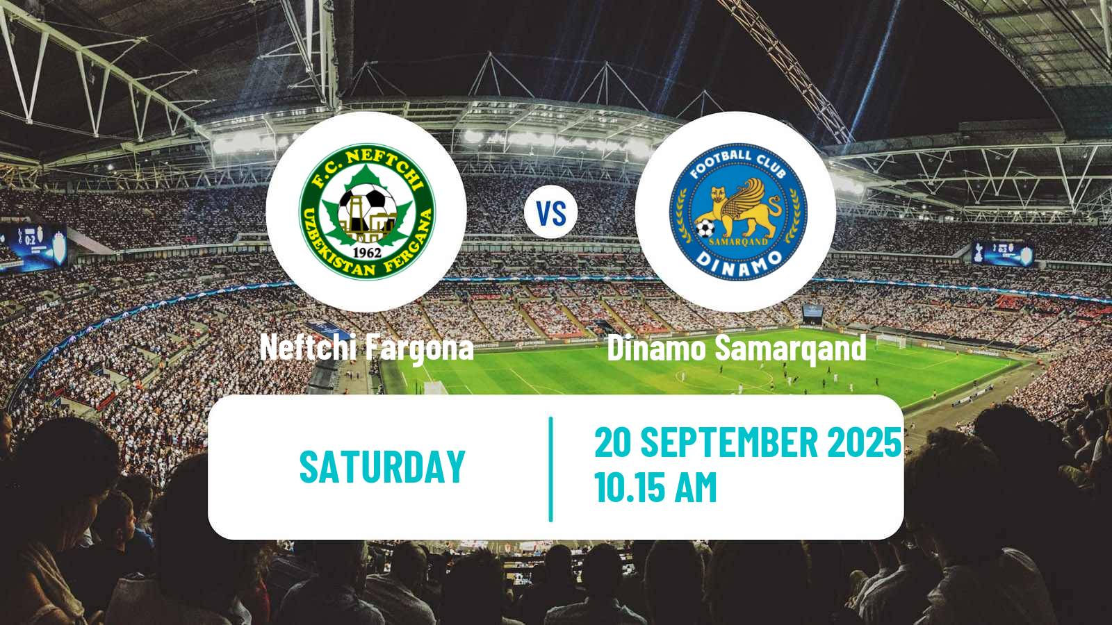 Soccer Uzbek League Neftchi Fargona - Dinamo Samarqand