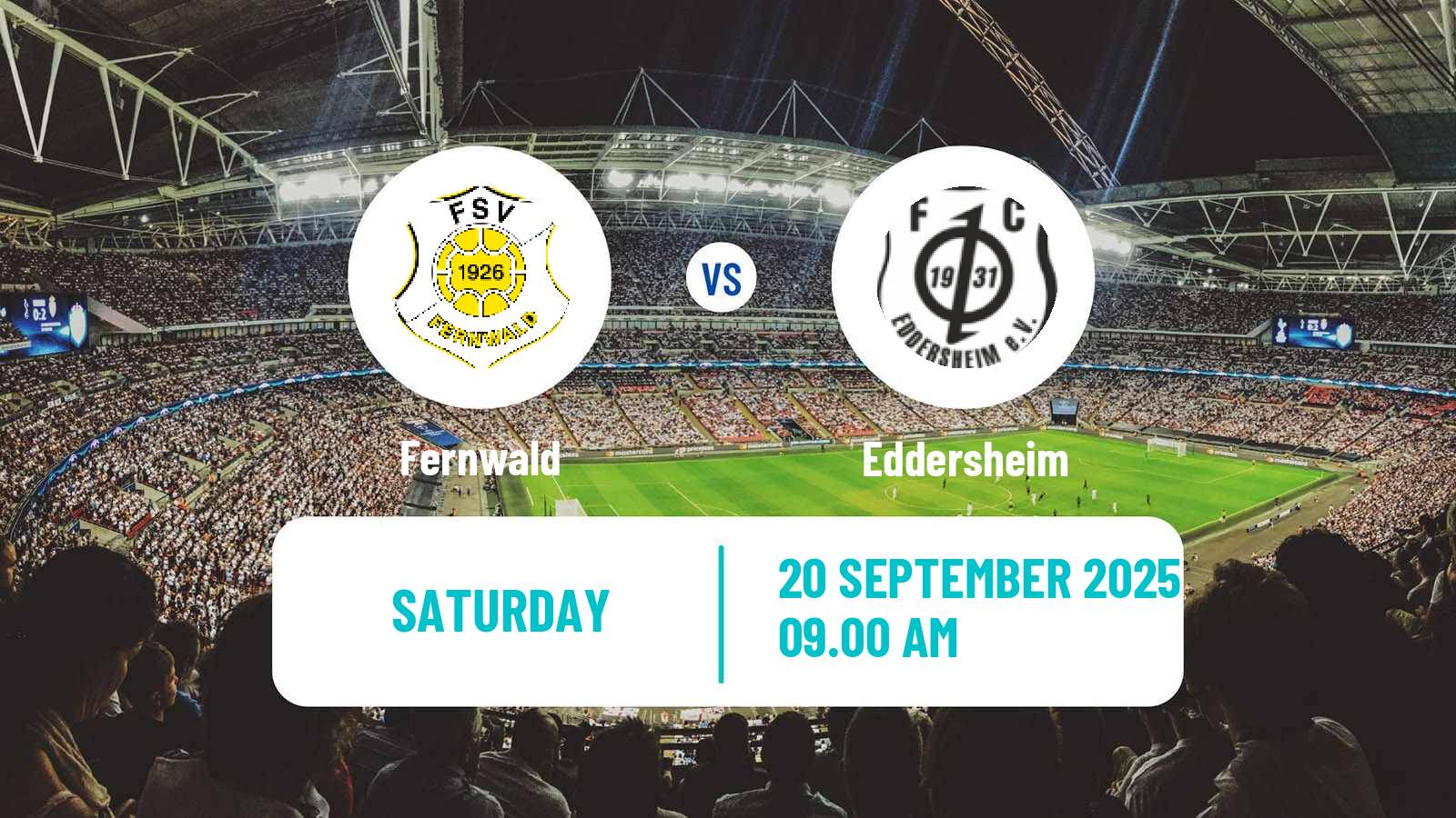 Soccer German Oberliga Hessen Fernwald - Eddersheim