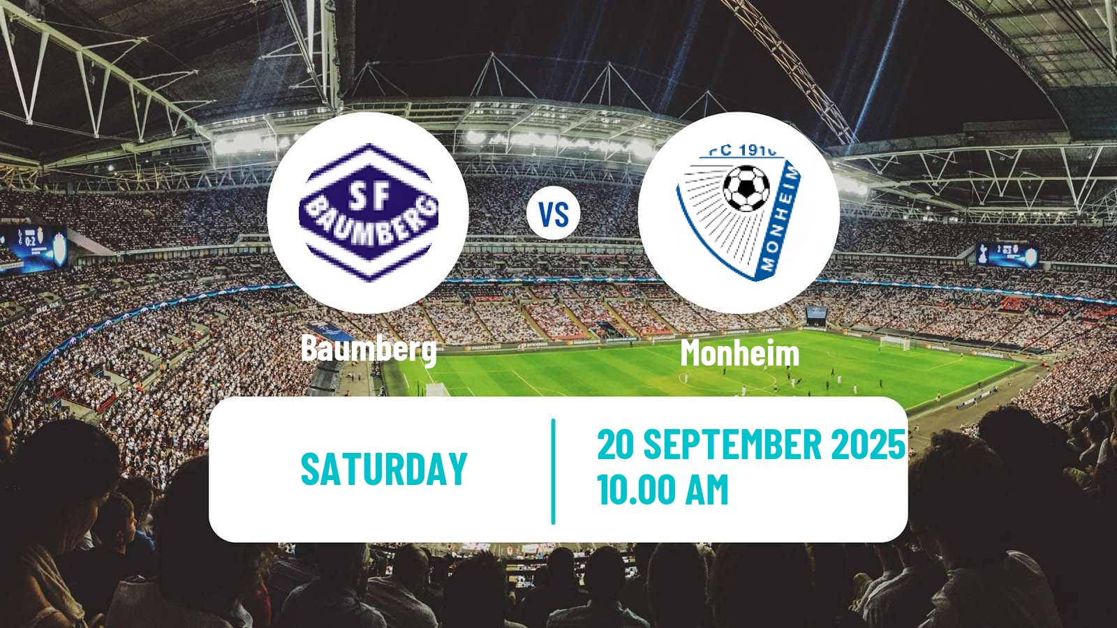 Soccer German Oberliga Niederrhein Baumberg - Monheim