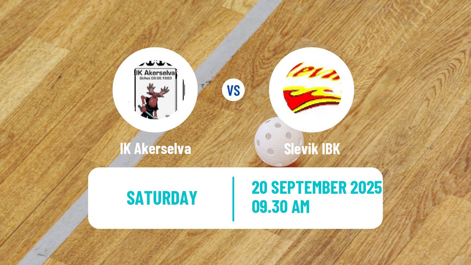 Floorball Norwegian Eliteserien Floorball Akerselva - Slevik