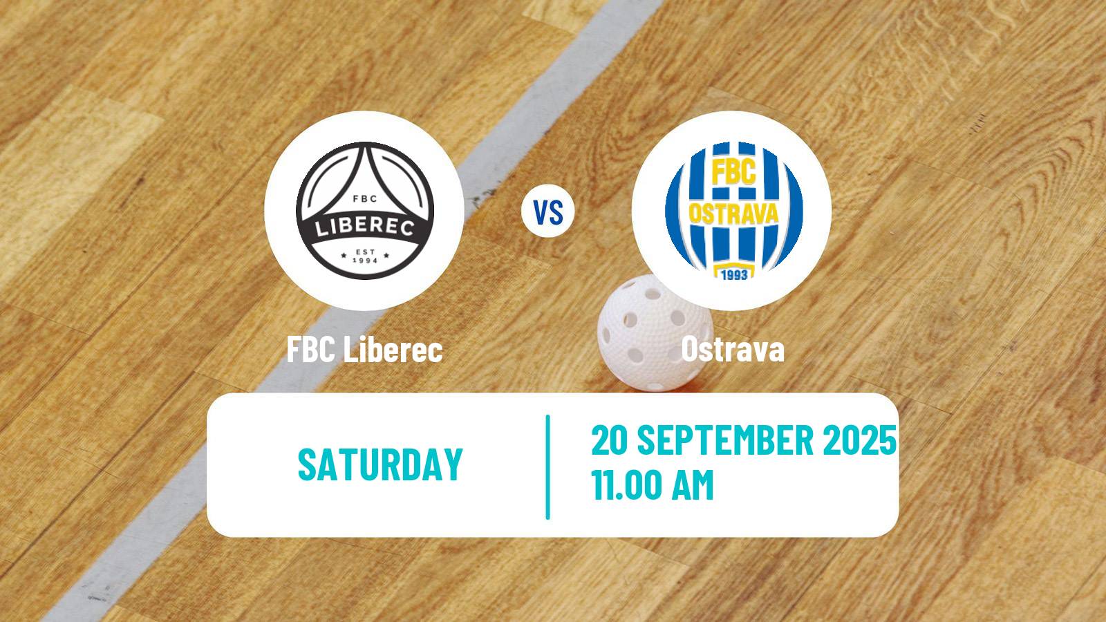 Floorball Czech Superliga Floorball FBC Liberec - Ostrava