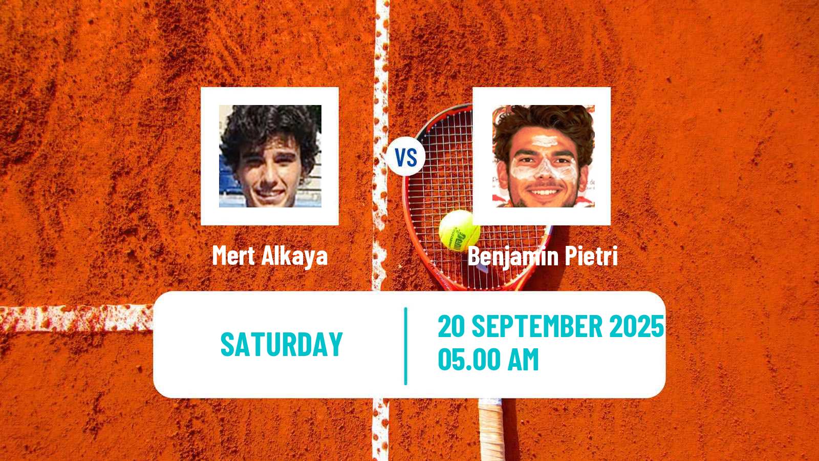 Tennis ITF M15 Monastir 35 Men Mert Alkaya - Benjamin Pietri