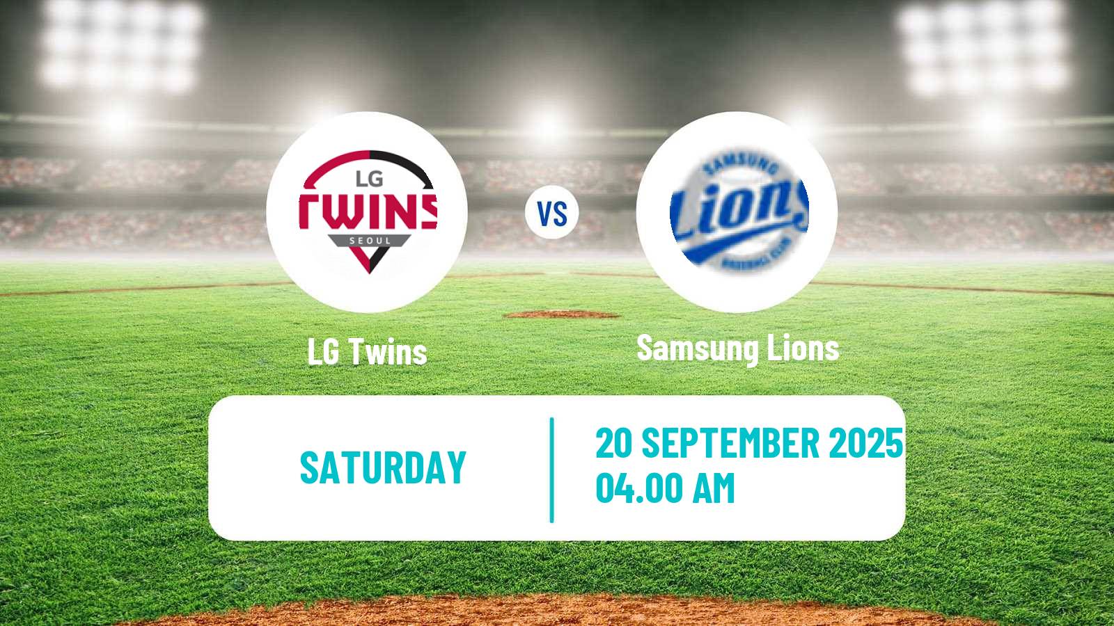 Baseball KBO LG Twins - Samsung Lions