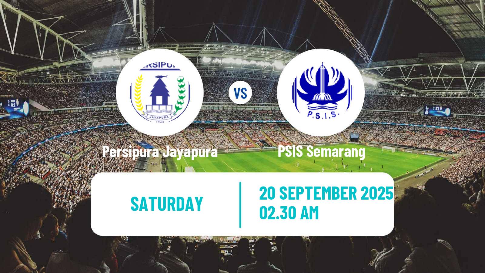 Soccer Indonesian Liga 2 Persipura Jayapura - PSIS Semarang
