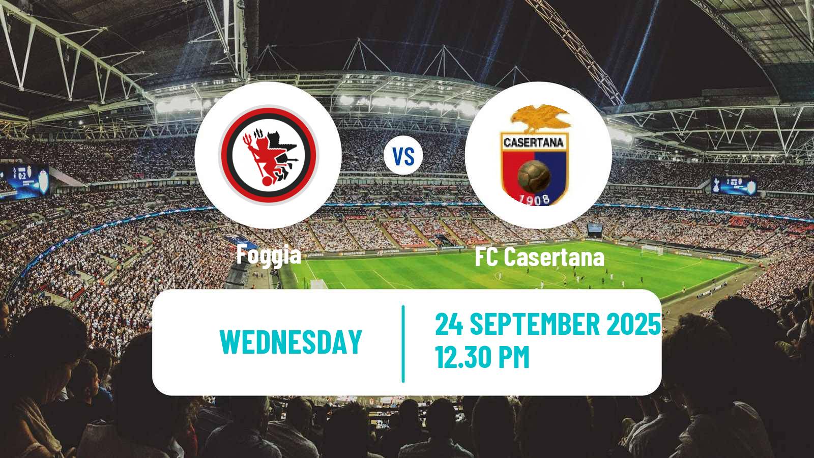 Soccer Italian Serie C Group C Foggia - Casertana