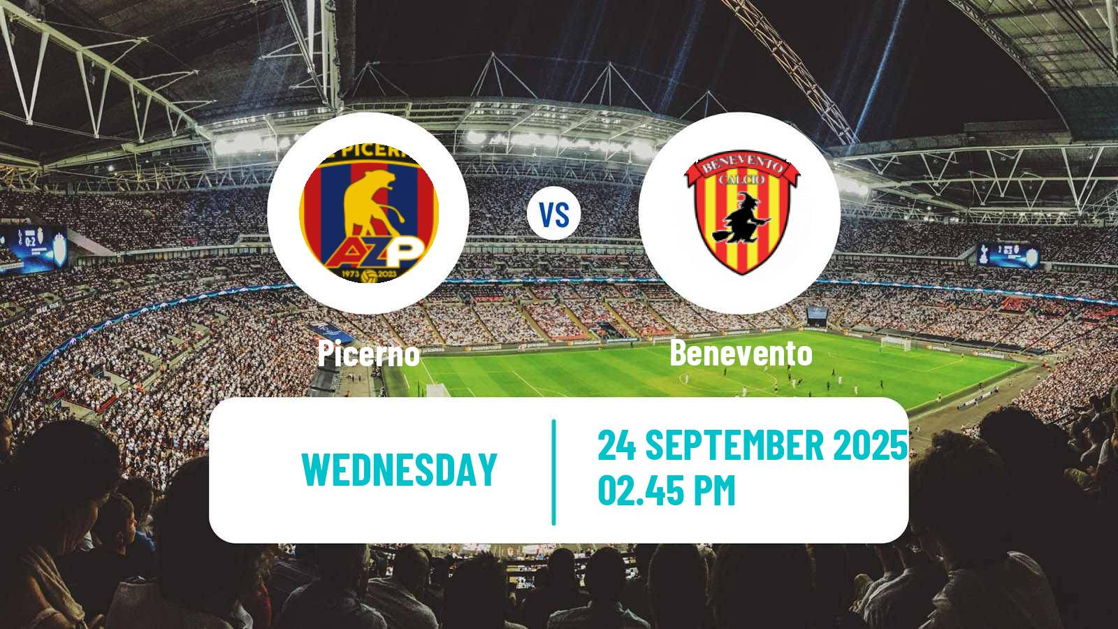 Soccer Italian Serie C Group C Picerno - Benevento