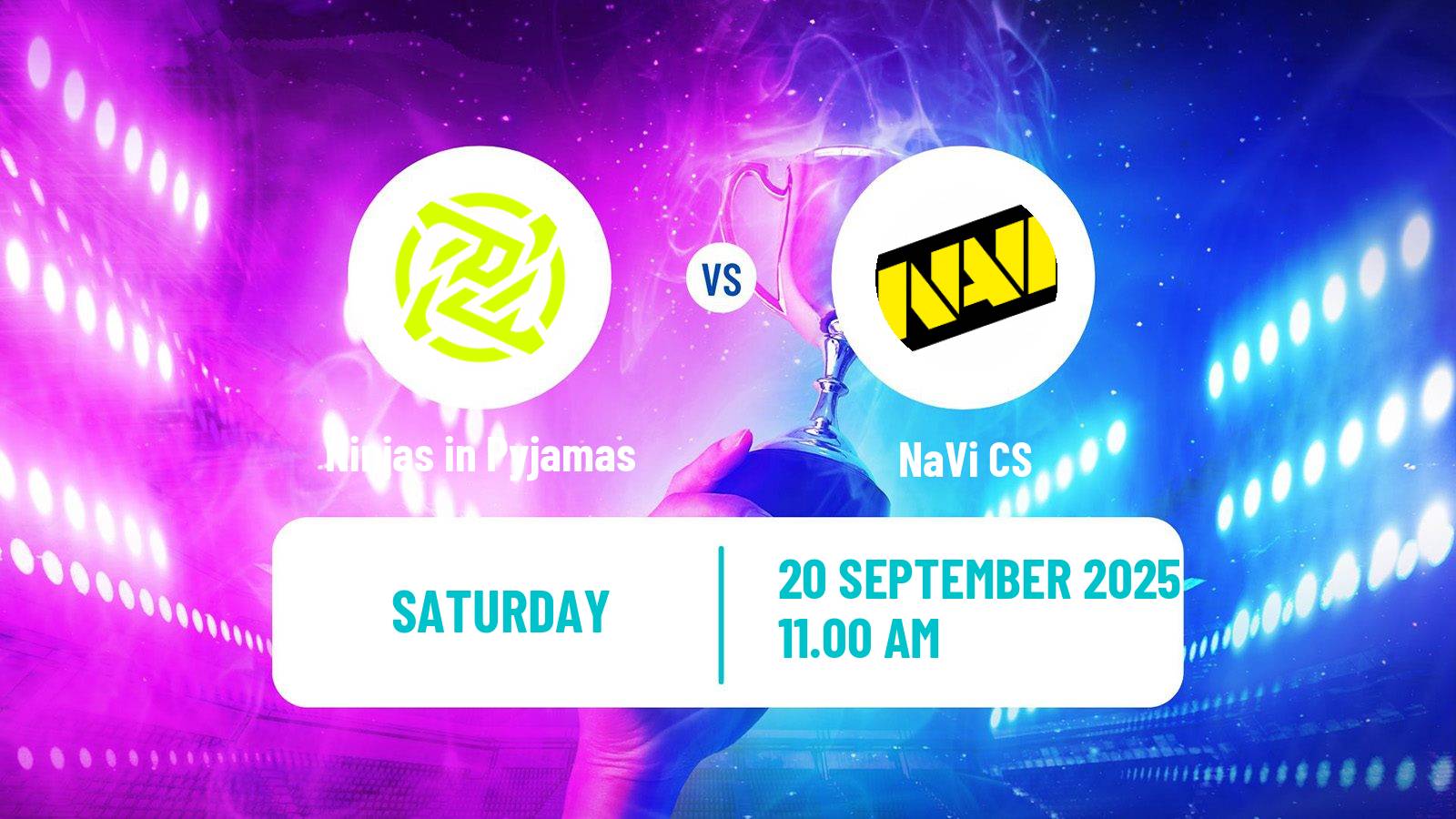 Esports Counter Strike Starladder Starseries Ninjas in Pyjamas - NaVi