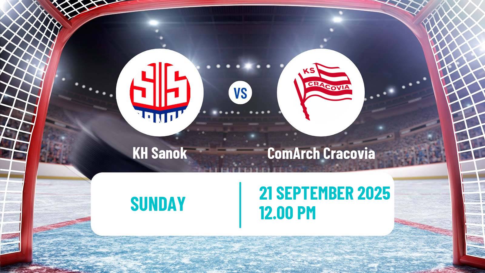 Hockey Polska Liga Hokejowa KH Sanok - ComArch Cracovia