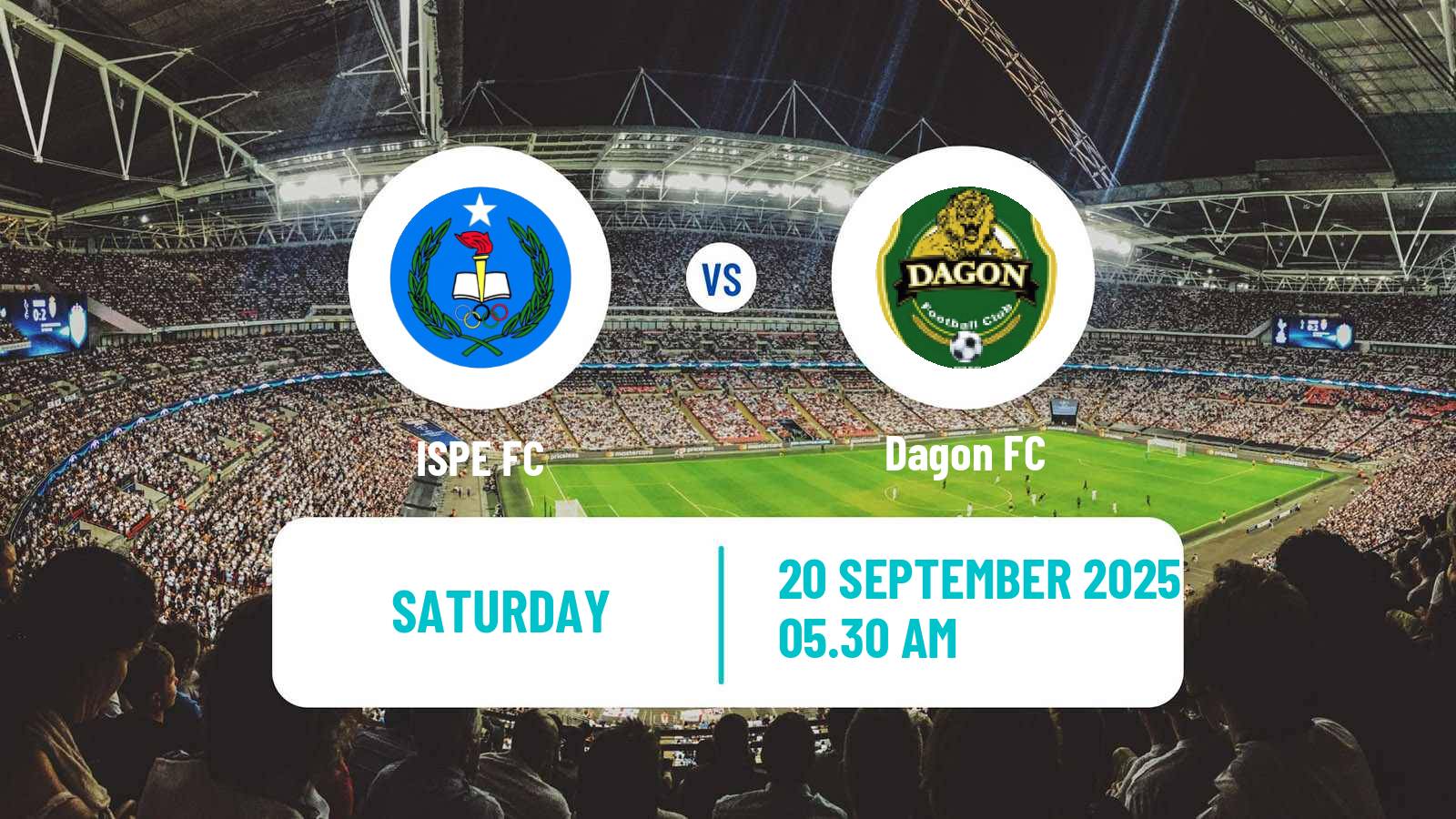 Soccer Myanmar National League ISPE - Dagon