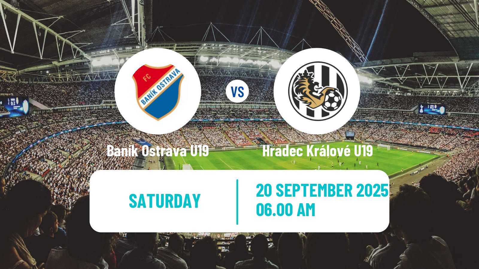 Soccer Czech U19 League Baník Ostrava U19 - Hradec Králové U19