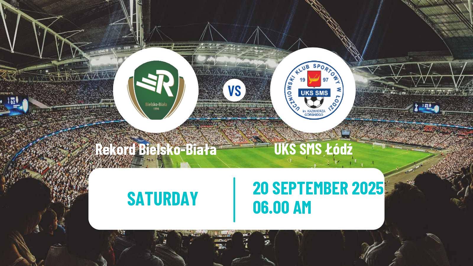 Soccer Polish Ekstraliga Women Rekord Bielsko-Biała - UKS SMS Łódź