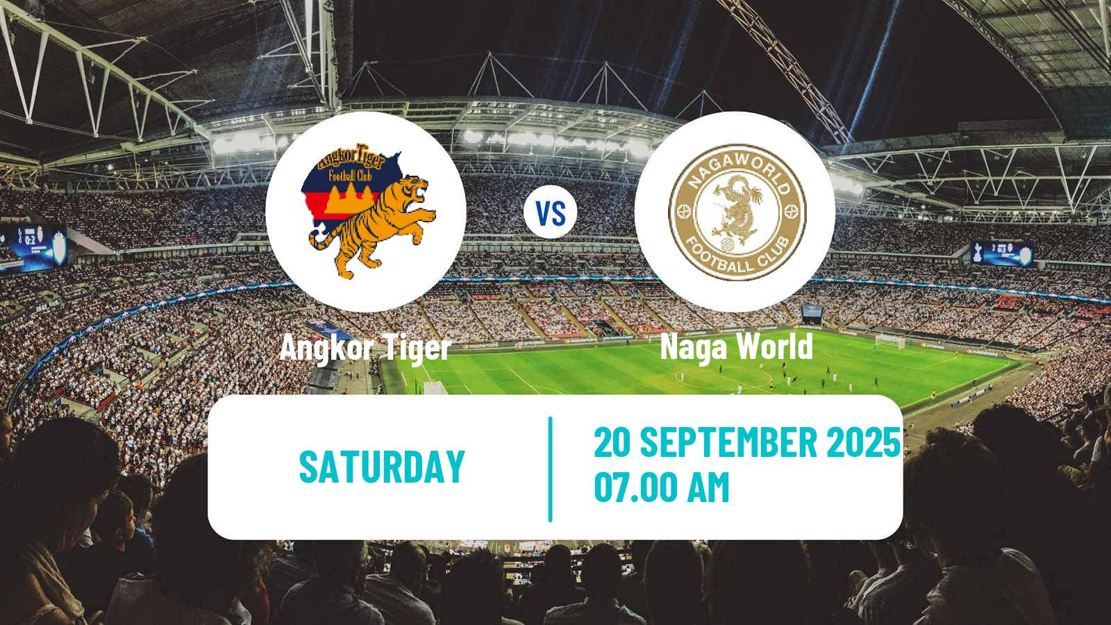 Soccer Cambodian CPL Angkor Tiger - Naga World