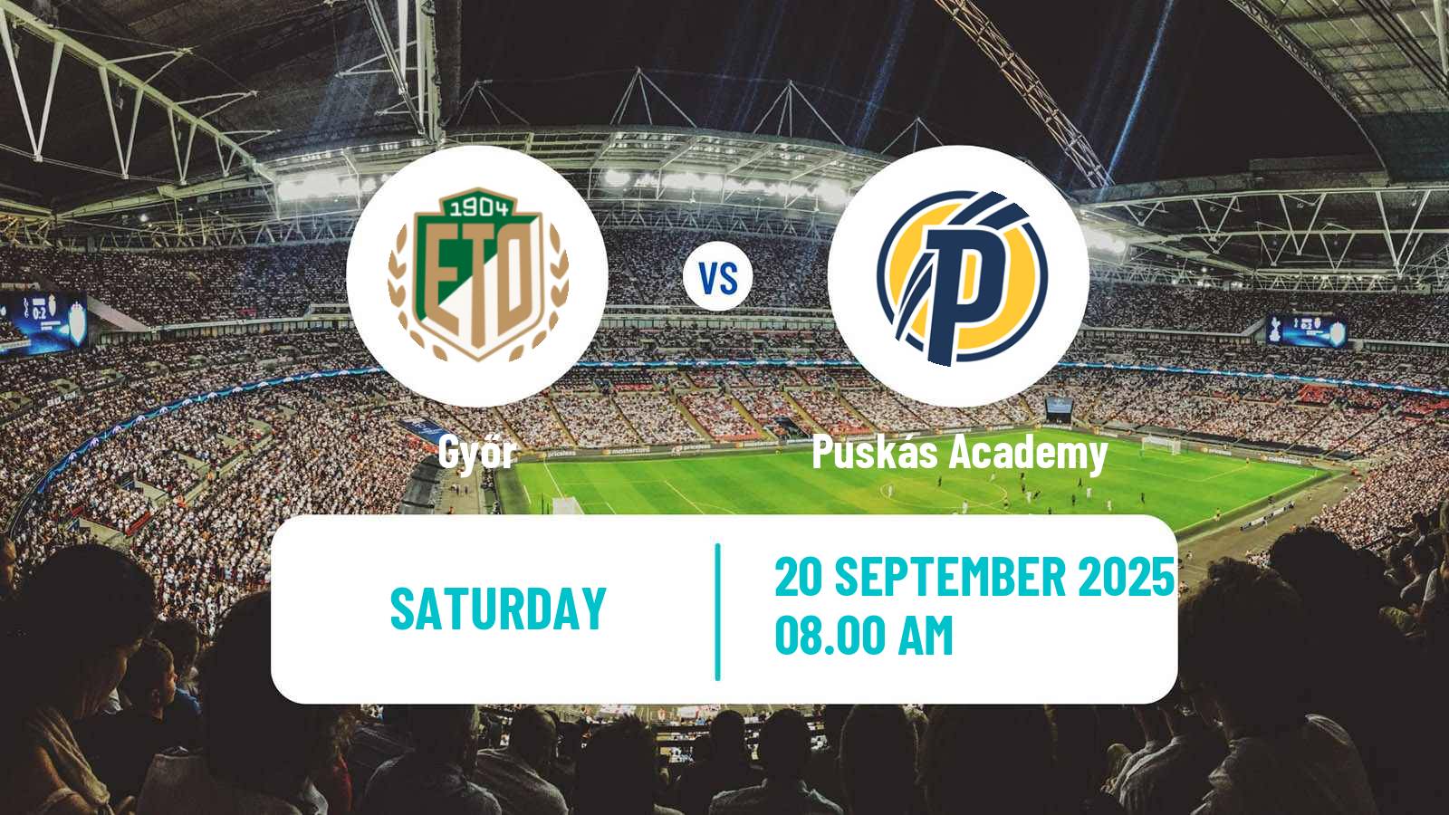 Soccer Hungarian NB I Women Győr - Puskás Academy