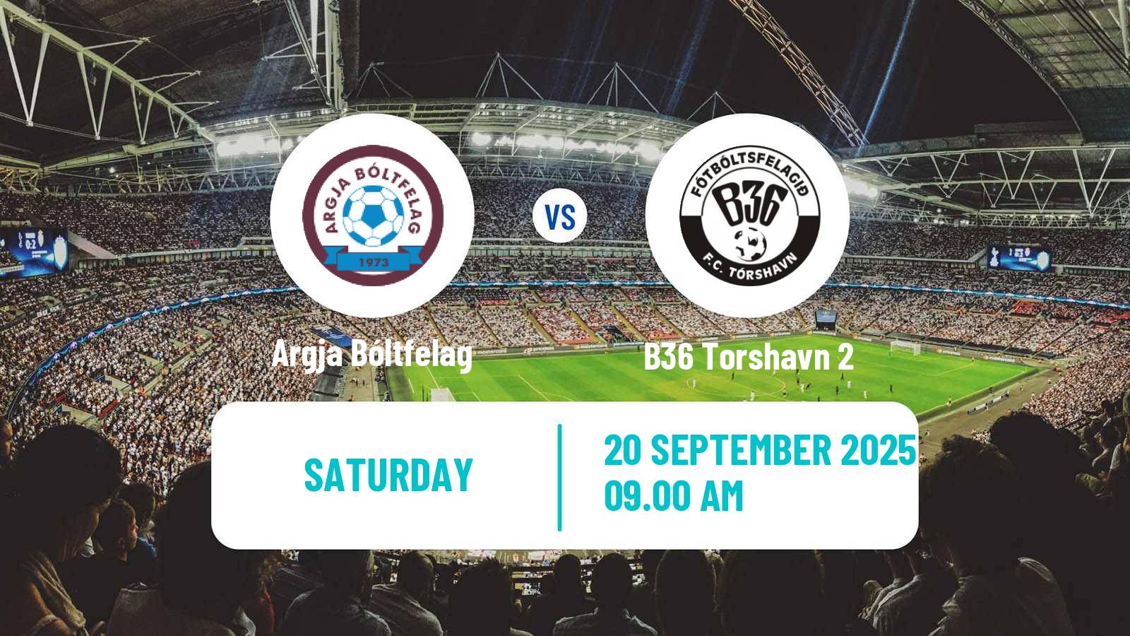 Soccer Faroe Islands 1 Deild Argja Bóltfelag - B36 Torshavn 2