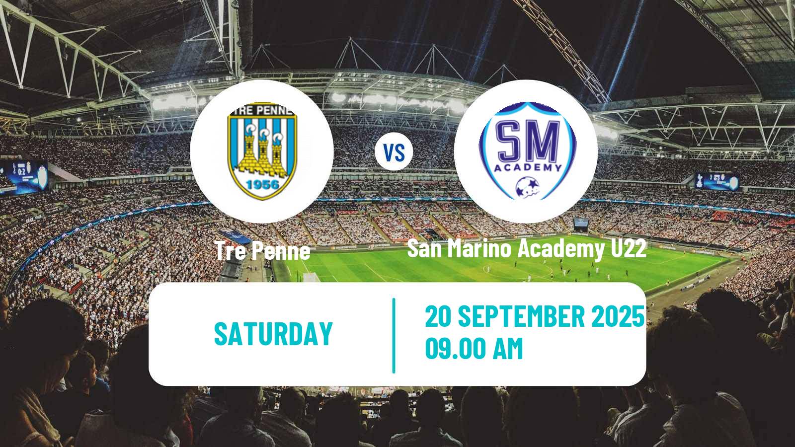 Soccer San Marino Campionato Sammarinese Tre Penne - San Marino Academy U22