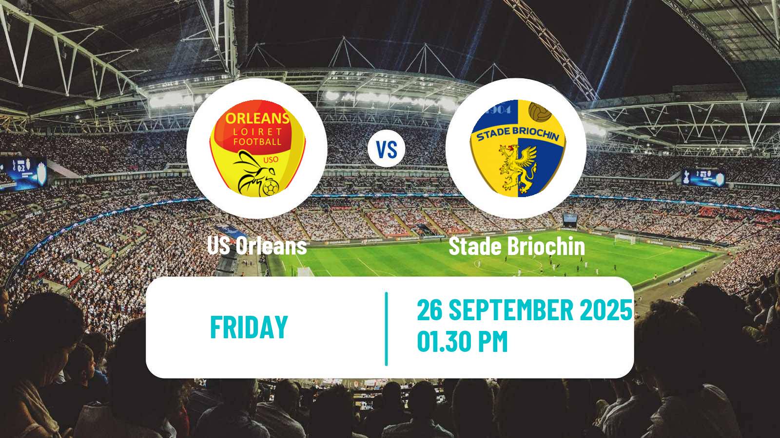 Soccer French National League Orleans - Stade Briochin