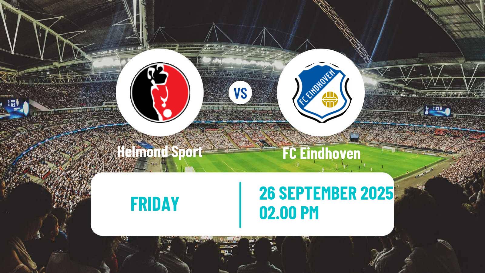 Soccer Dutch Eerste Divisie Helmond Sport - FC Eindhoven