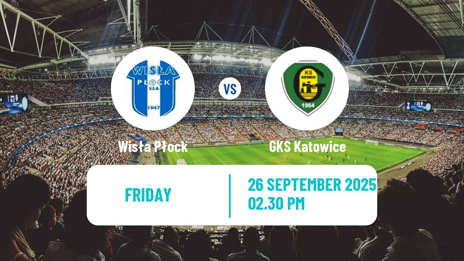 Soccer Polish Ekstraklasa Wisła Płock - GKS Katowice