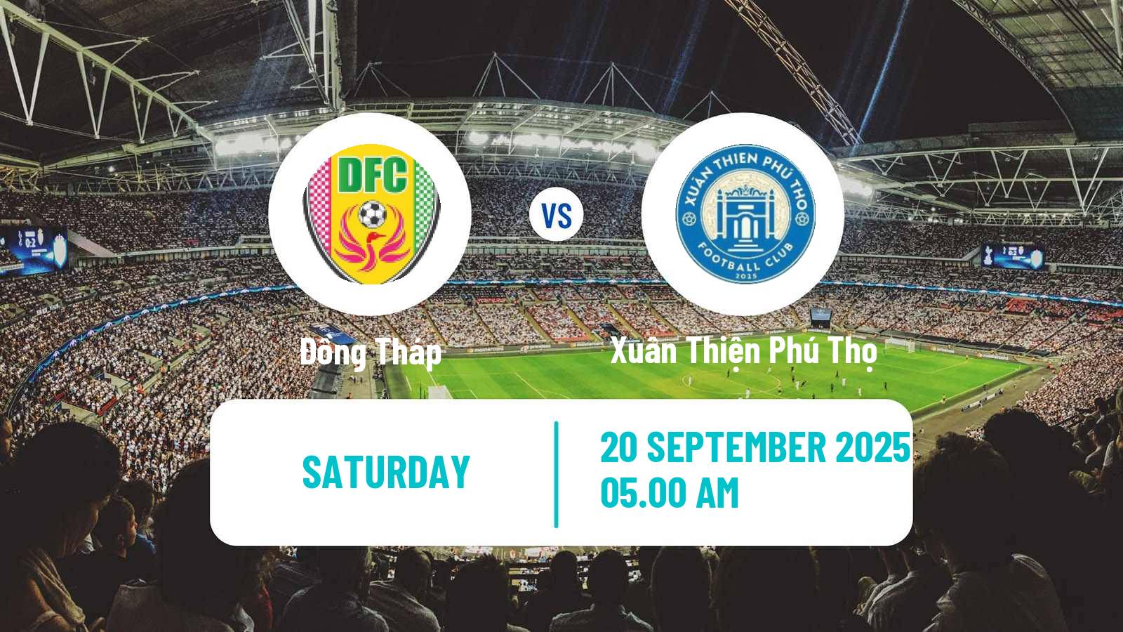 Soccer Vietnamese V League 2 Đồng Tháp - Xuân Thiện Phú Thọ