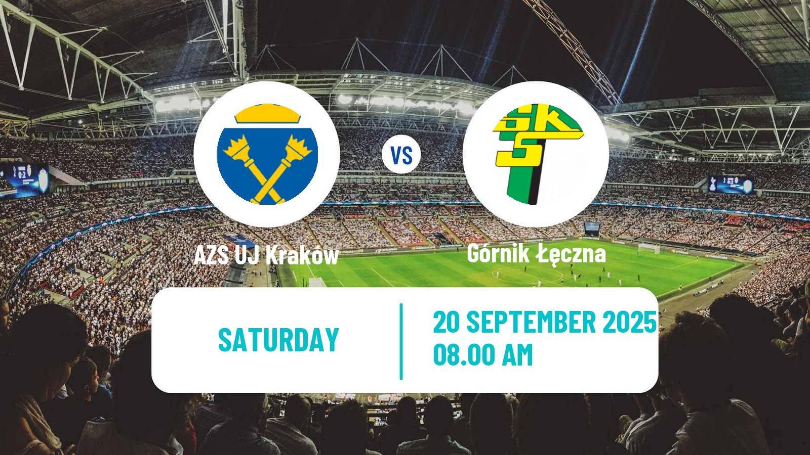 Soccer Polish Ekstraliga Women AZS UJ Kraków - Górnik Łęczna