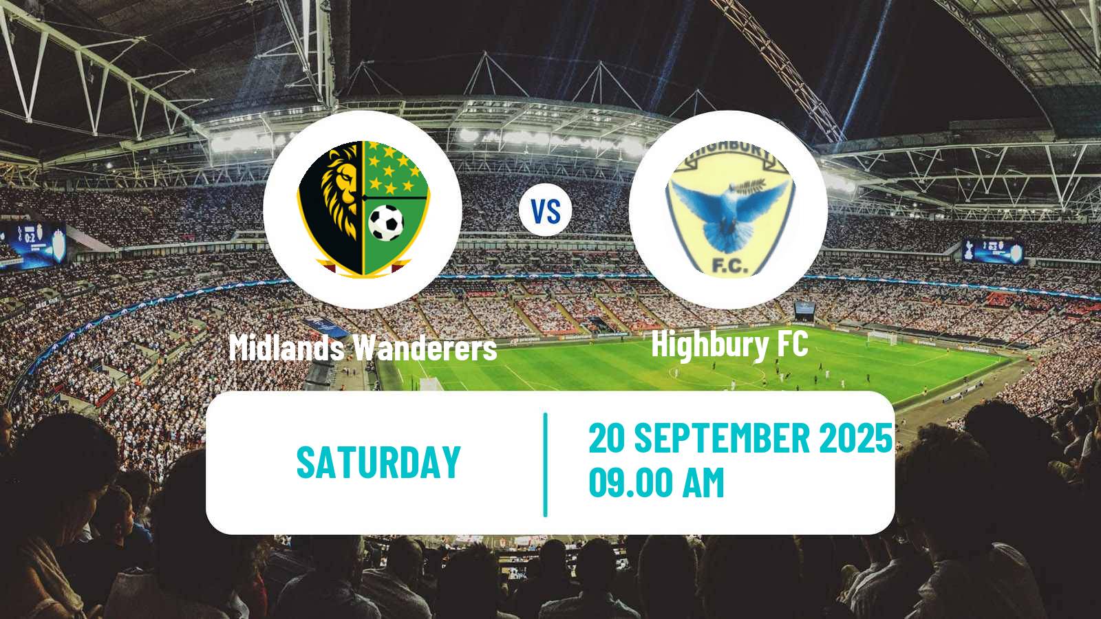 Soccer South African First Division Midlands Wanderers - Highbury