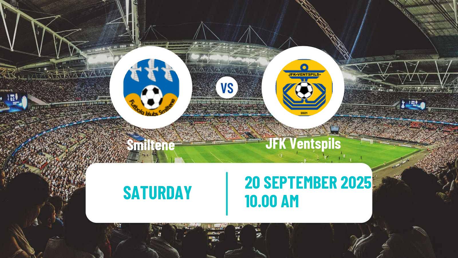 Soccer Latvian 1 Liga Smiltene - JFK Ventspils