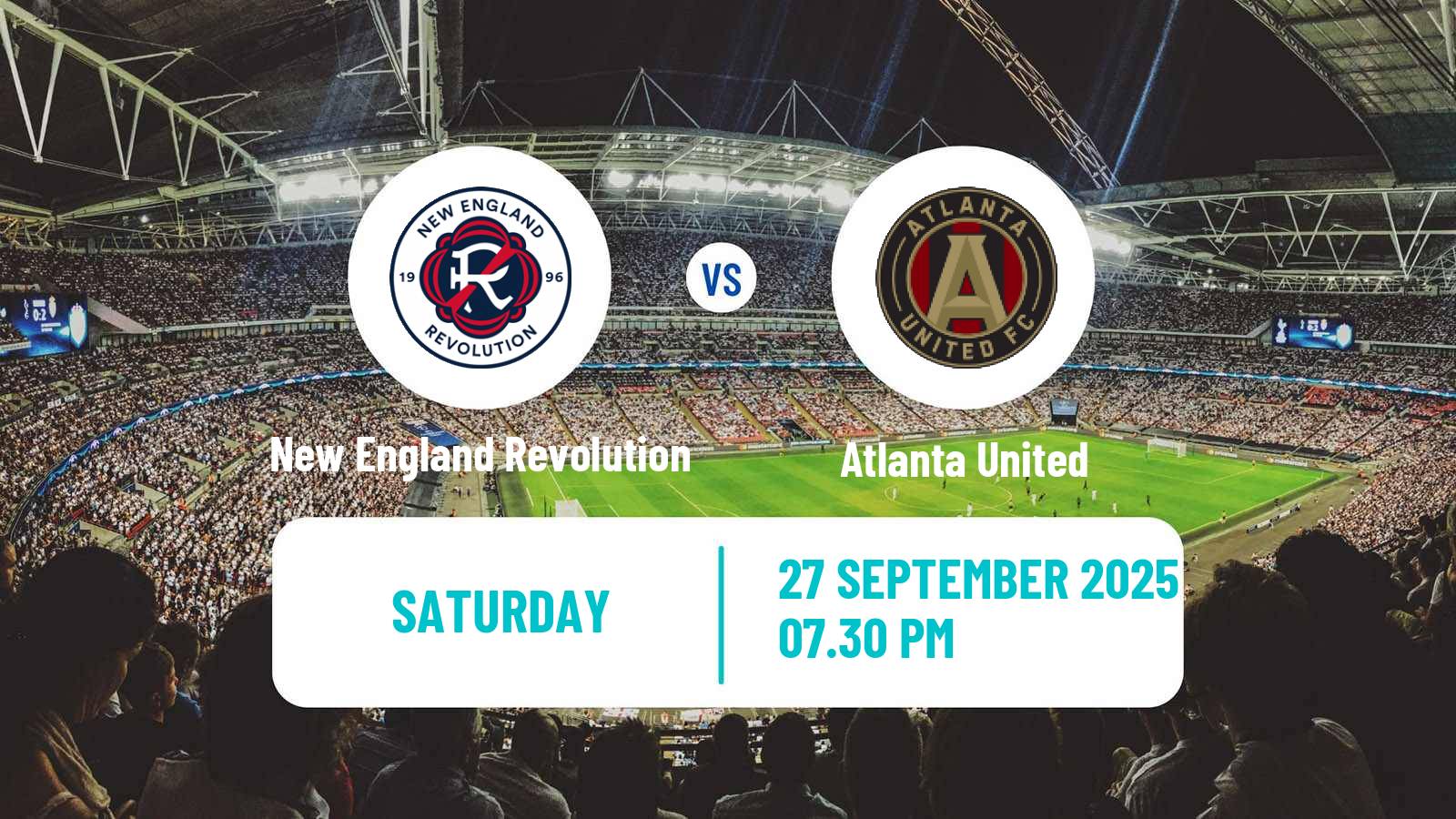 Soccer MLS New England Revolution - Atlanta United