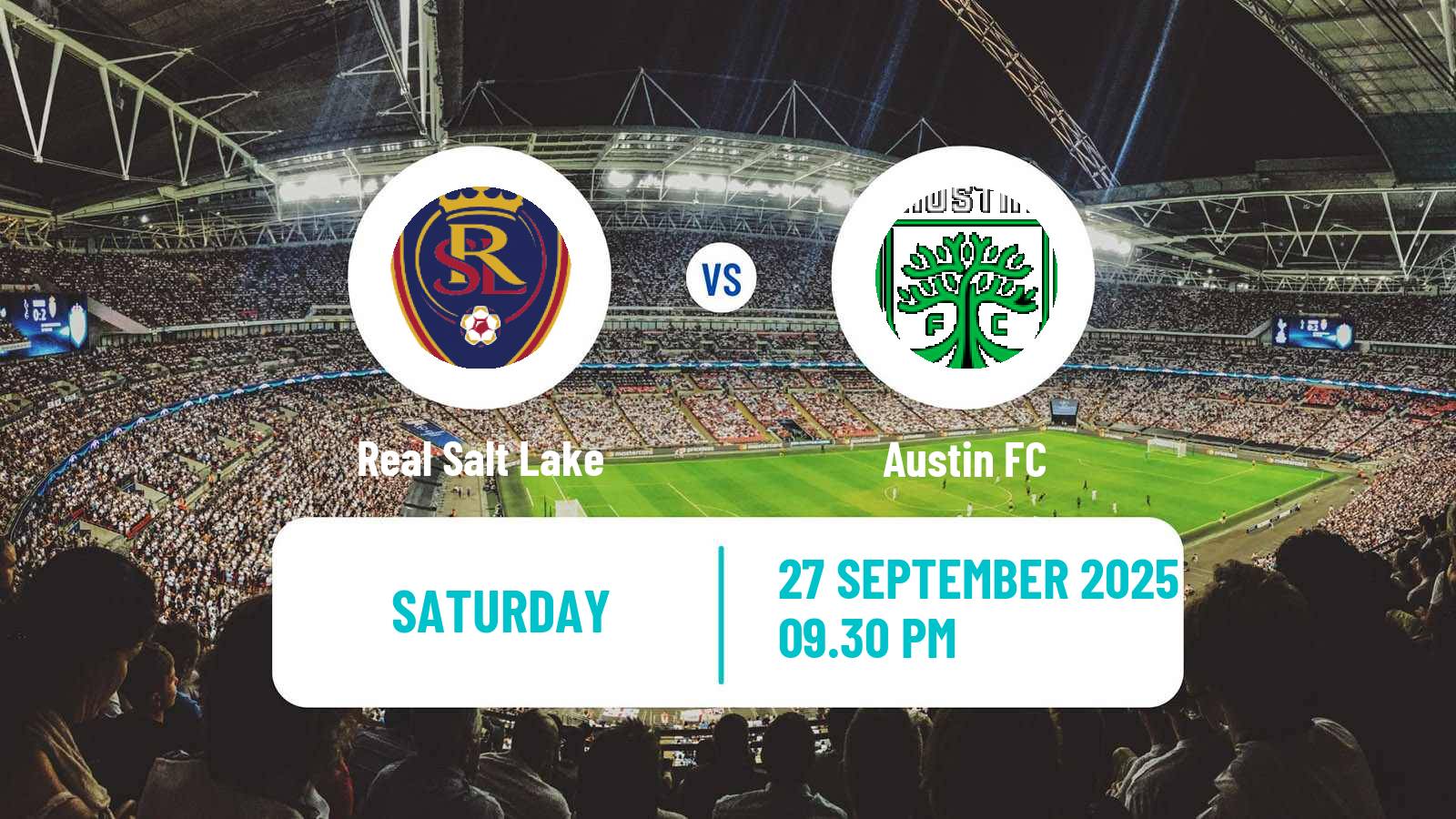 Soccer MLS Real Salt Lake - Austin FC