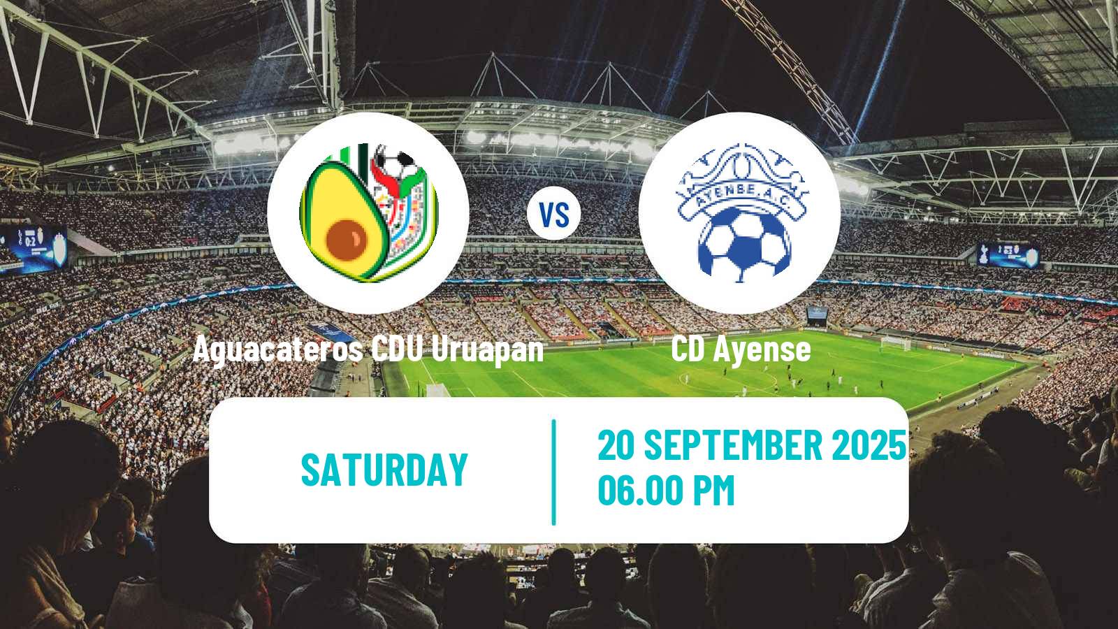 Soccer Mexican Liga Premier Serie B Aguacateros CDU Uruapan - Ayense