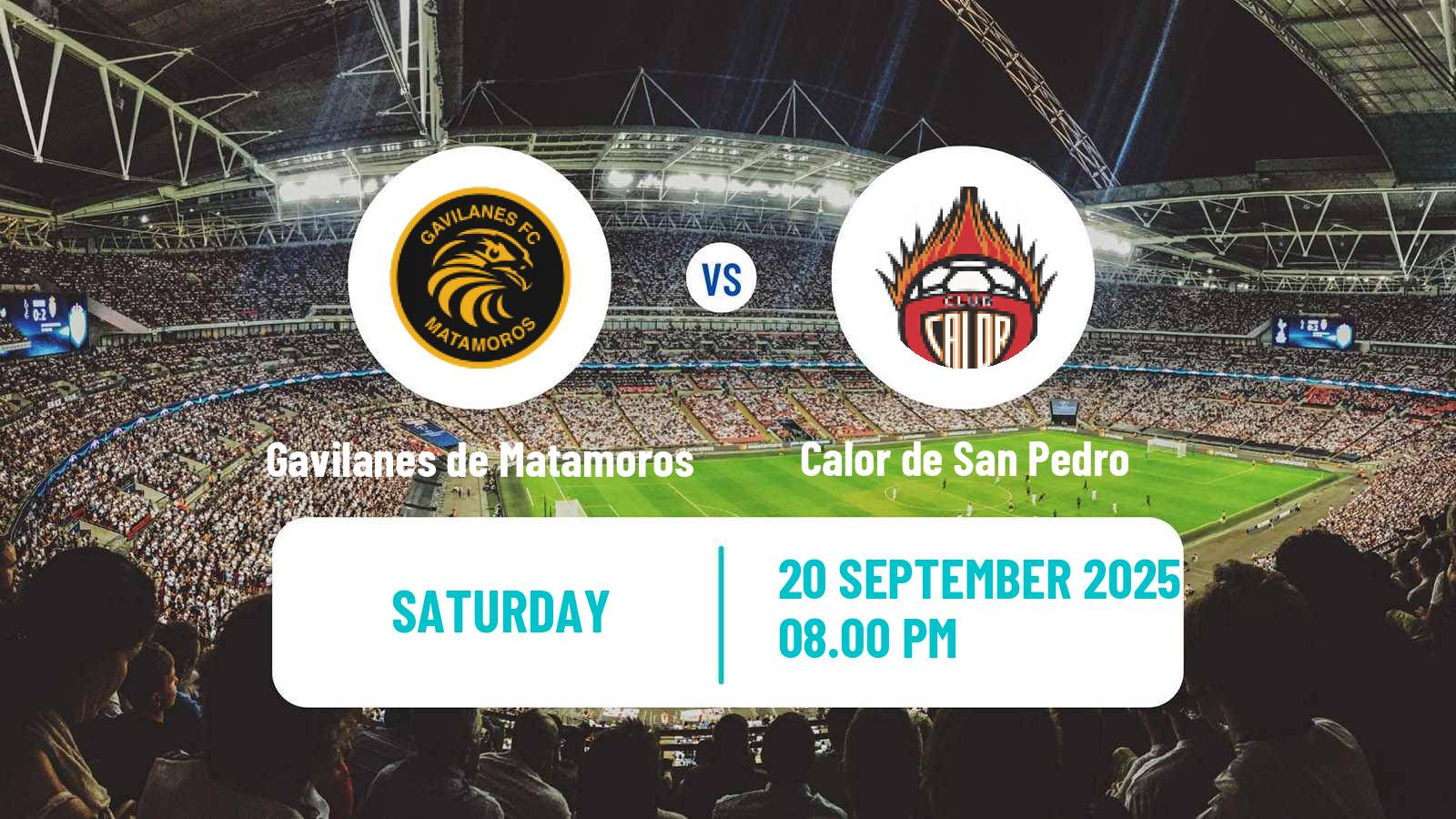 Soccer Mexican Liga Premier Serie A Gavilanes de Matamoros - Calor de San Pedro