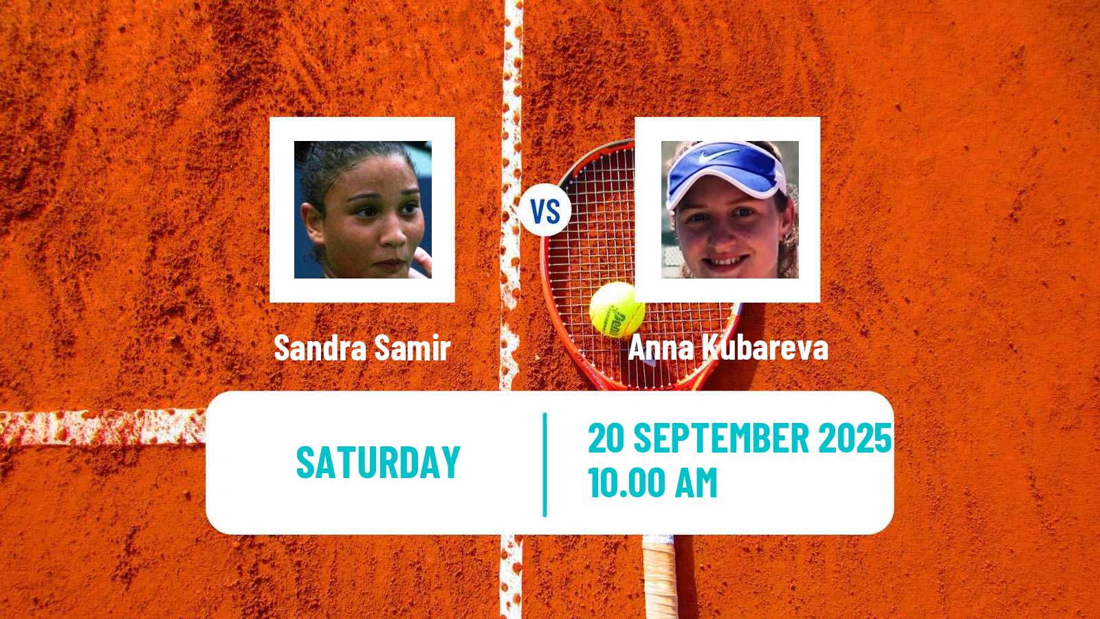 Tennis ITF W15 Hurghada 3 Women Sandra Samir - Anna Kubareva