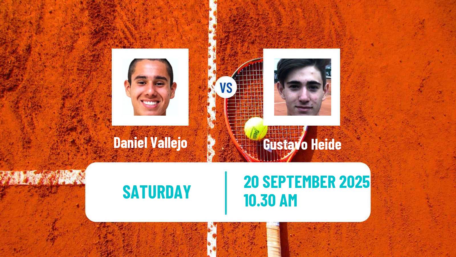 Tennis ITF M25 Londrina Men Daniel Vallejo - Gustavo Heide
