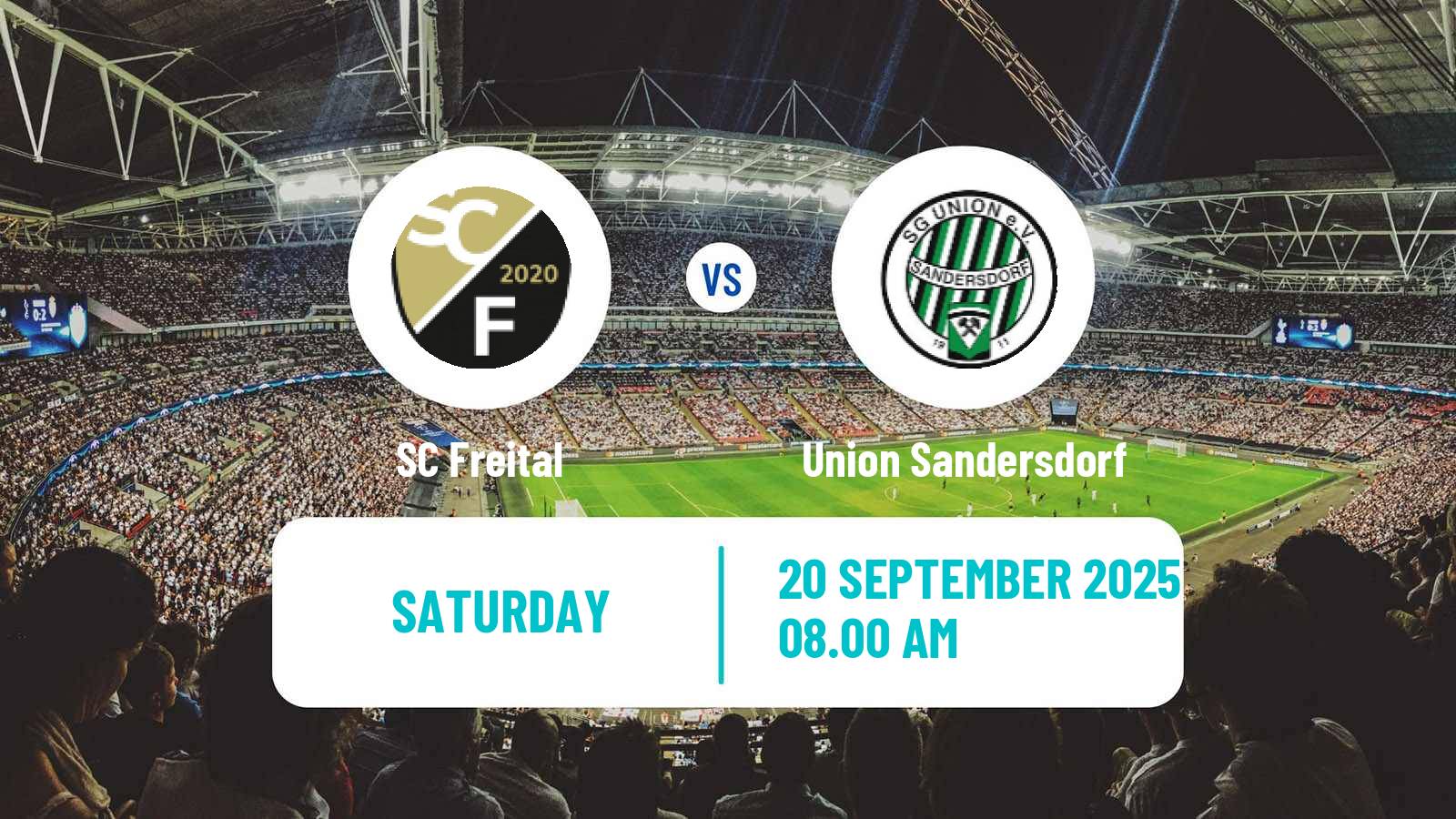 Soccer German Oberliga NOFV- Süd Freital - Union Sandersdorf
