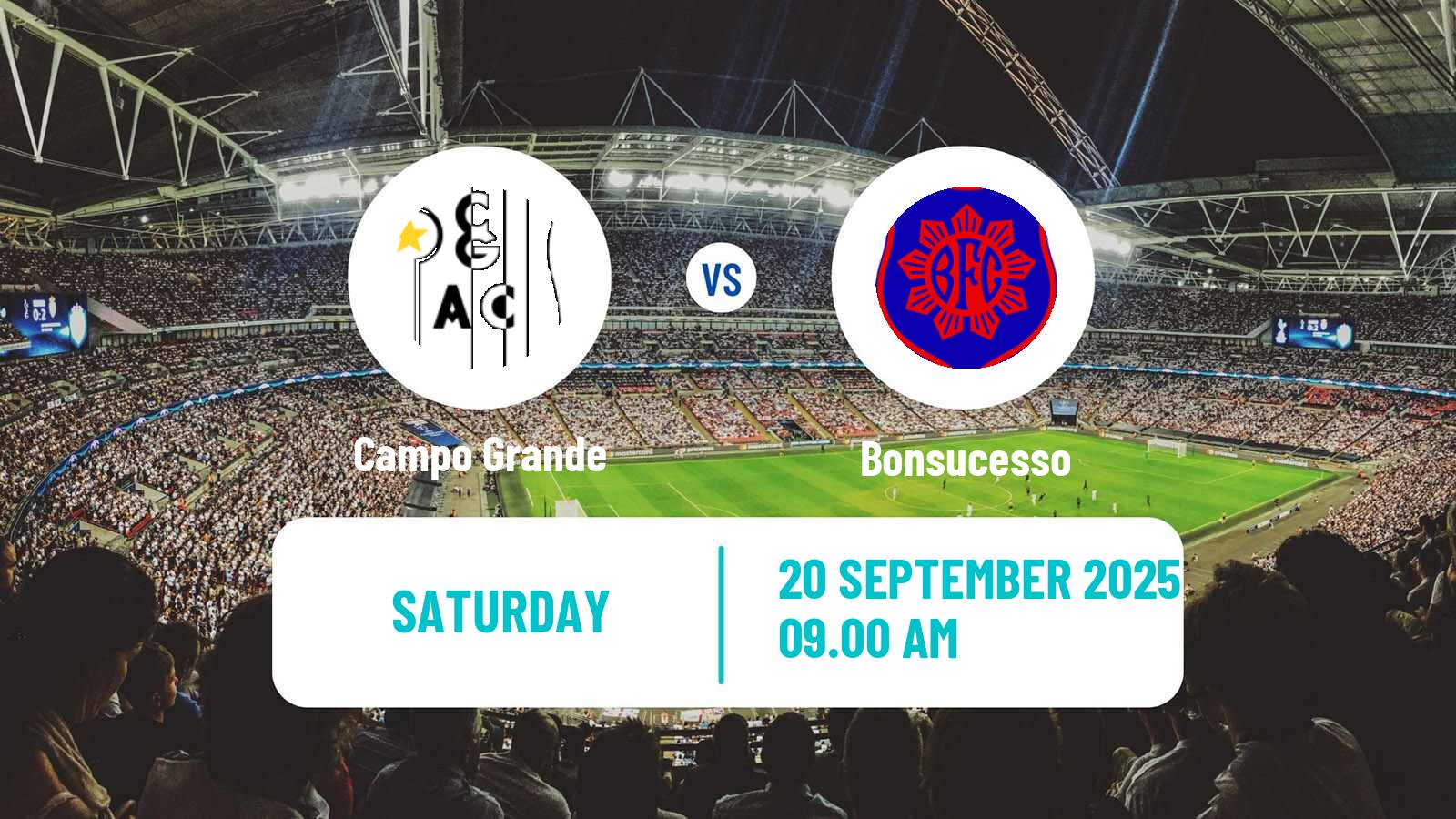 Soccer Brazilian Carioca B1 Campo Grande - Bonsucesso