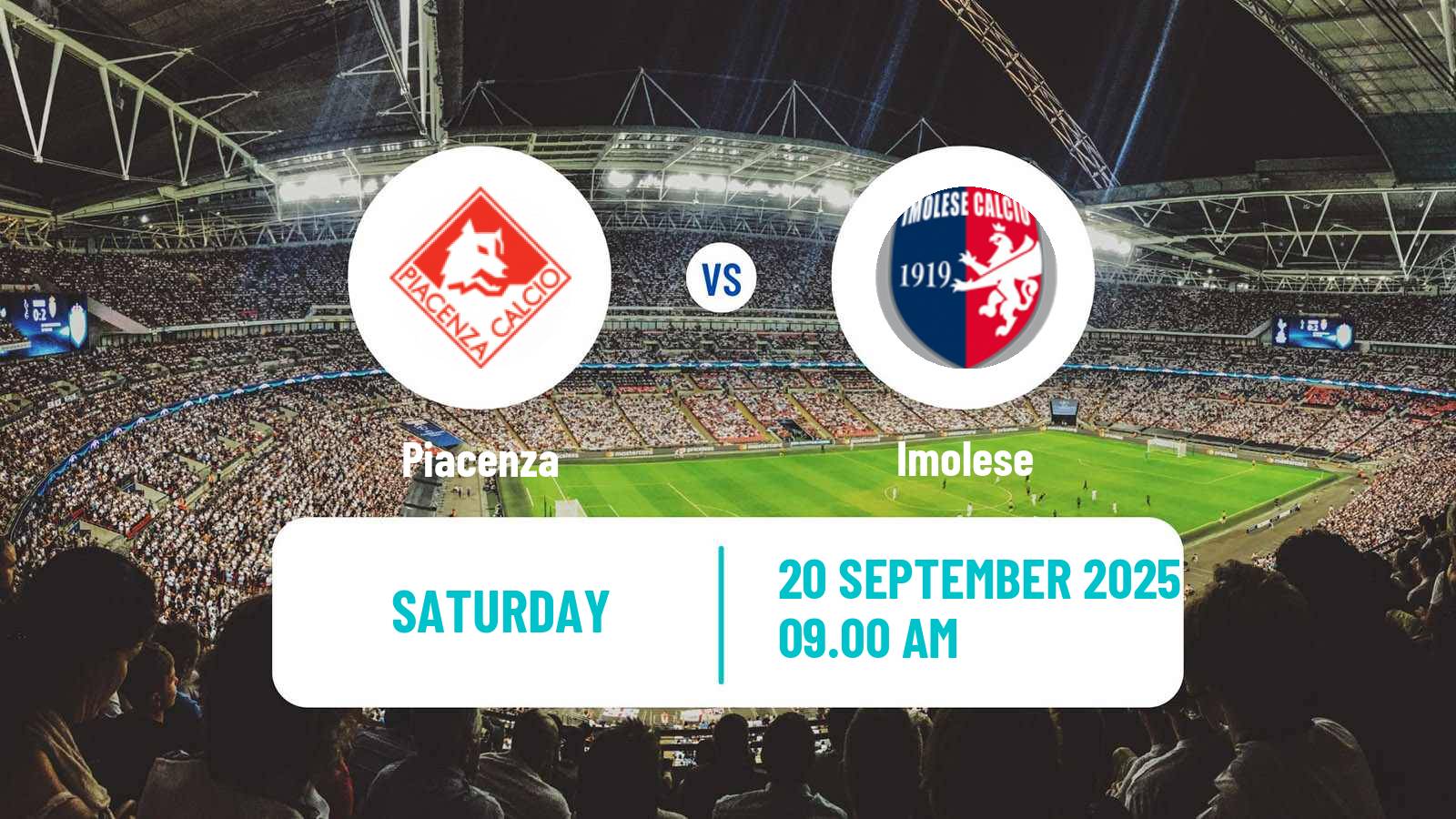 Soccer Italian Serie D - Group D Piacenza - Imolese
