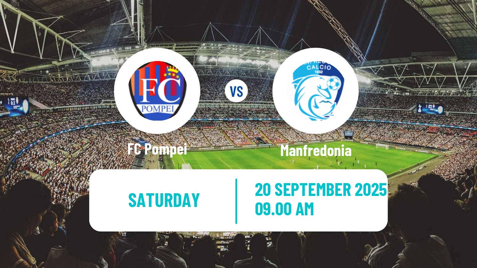 Soccer Italian Serie D - Group H Pompei - Manfredonia