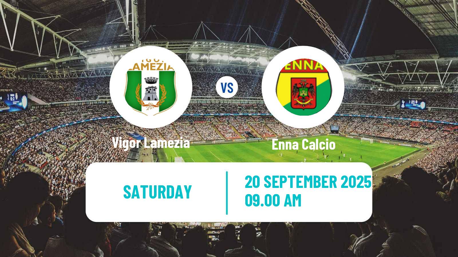 Soccer Italian Serie D - Group I Vigor Lamezia - Enna