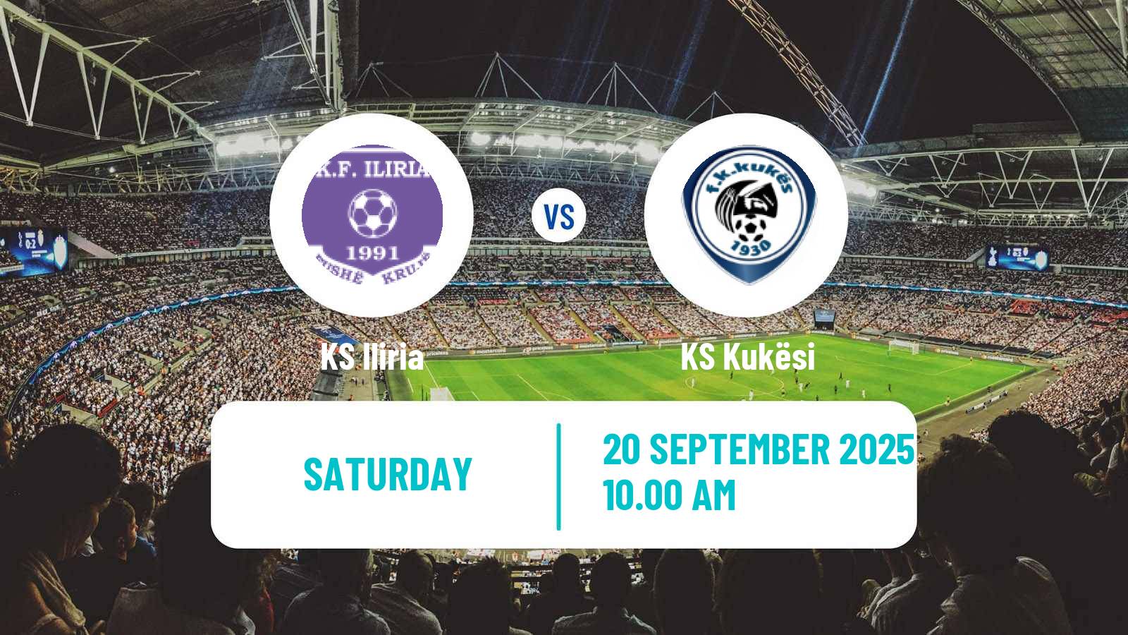 Soccer Albanian First Division Iliria - Kukësi