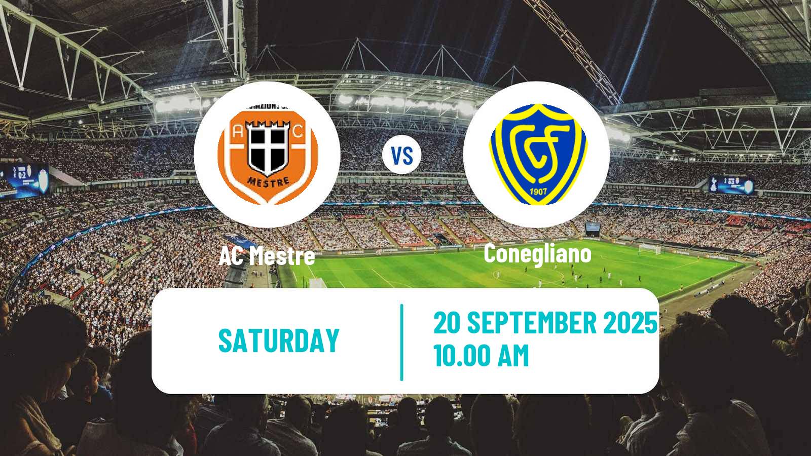 Soccer Italian Serie D - Group C Mestre - Conegliano