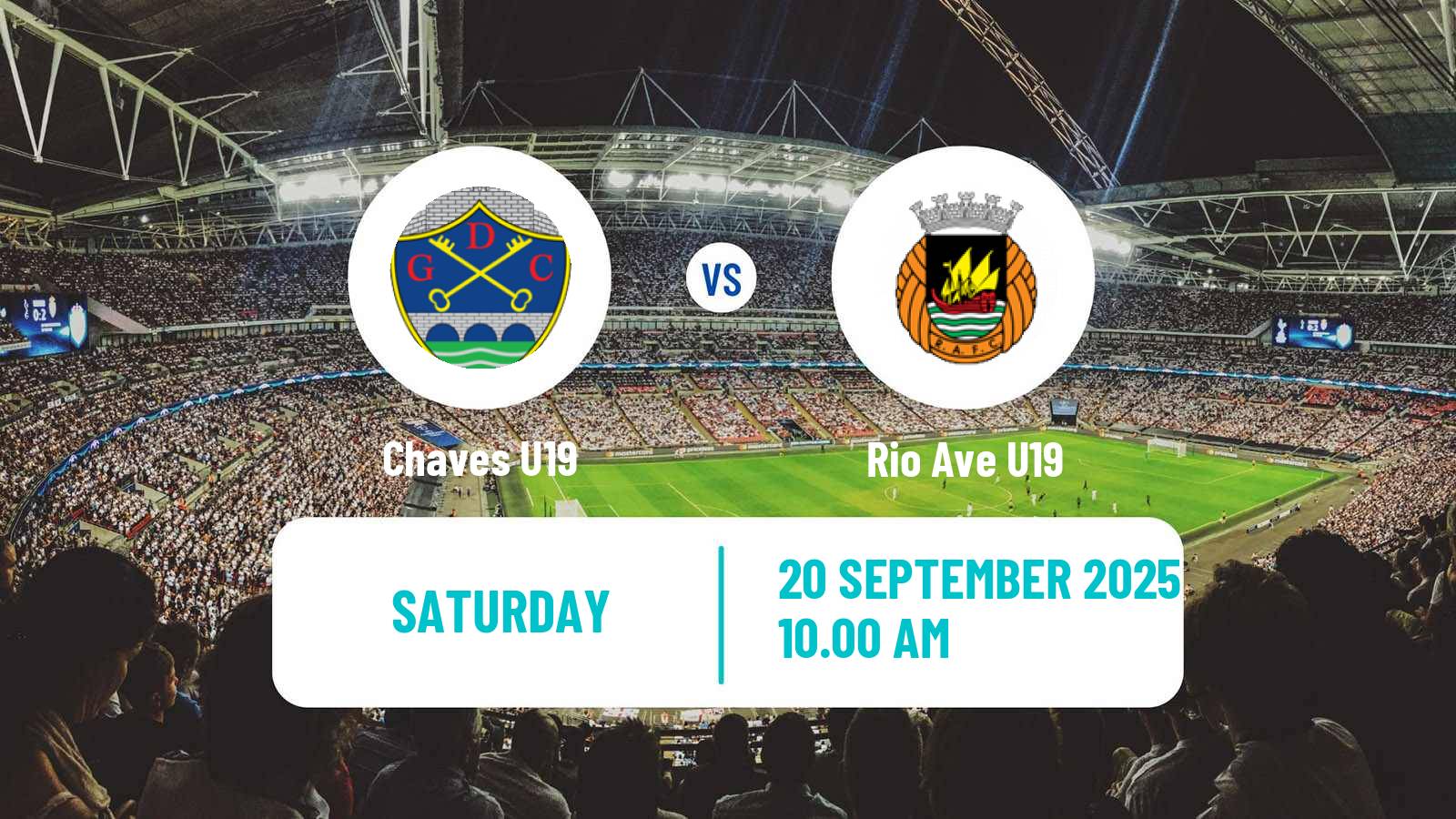 Soccer Portuguese Campeonato Nacional U19 Chaves U19 - Rio Ave U19