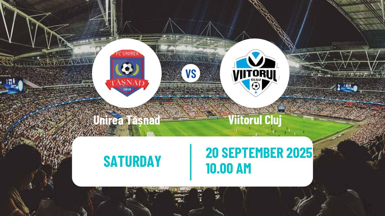 Soccer Romanian Liga 3 - Seria 8 Unirea Tășnad - Viitorul Cluj