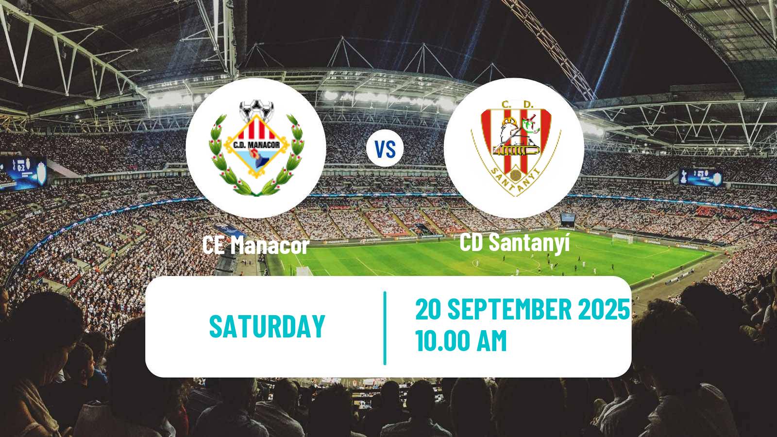 Soccer Spanish Tercera RFEF - Group 11 Manacor - Santanyí