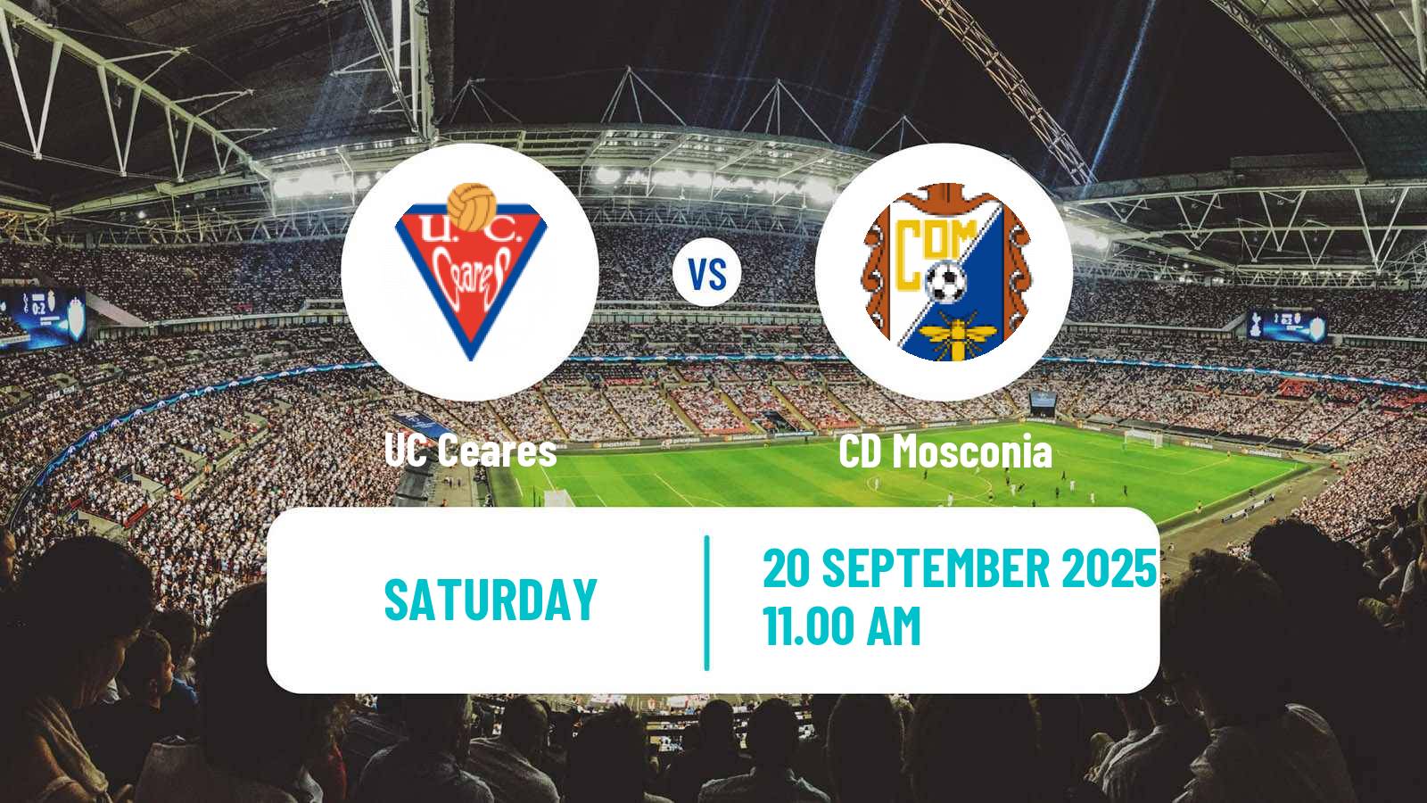 Soccer Spanish Tercera RFEF - Group 2 Ceares - Mosconia