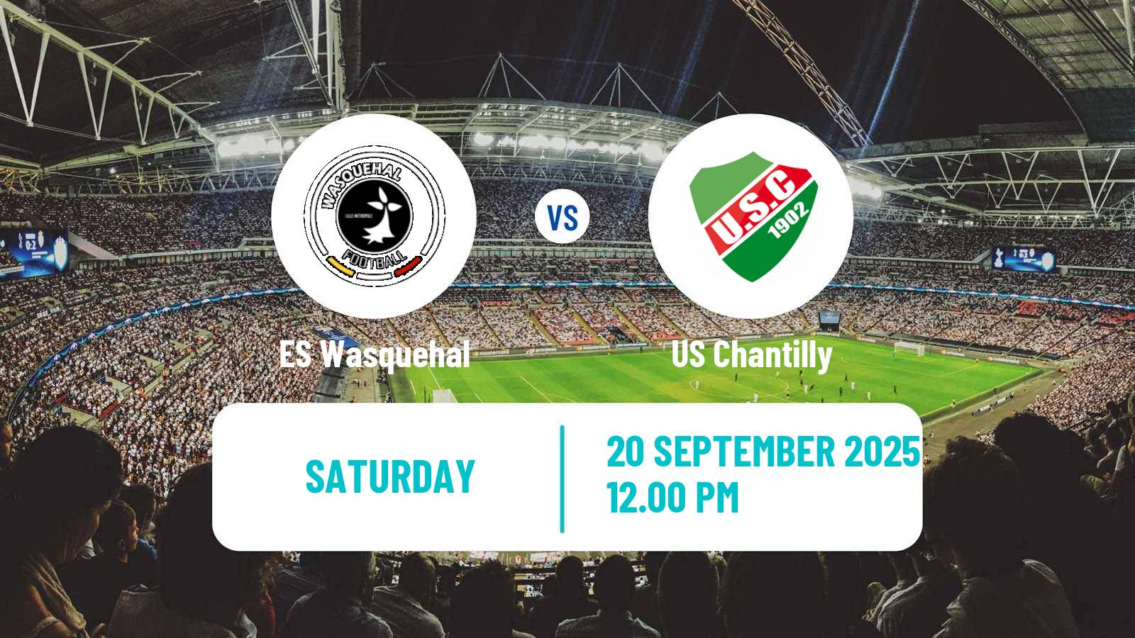 Soccer French National 2 - Group B Wasquehal - Chantilly