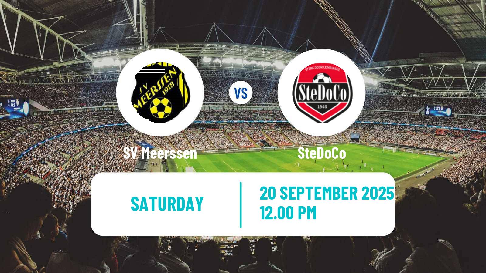 Soccer Dutch Derde Divisie Meerssen - SteDoCo
