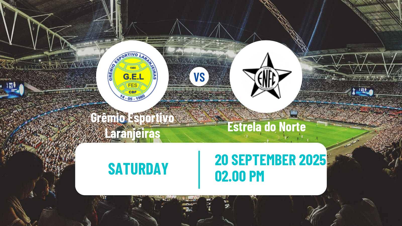 Soccer Brazilian Capixaba 2 Grêmio Esportivo Laranjeiras - Estrela do Norte